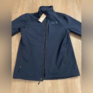 Eddie Bauer Windfoil Thermal Jacket Atlantic Blue New W/Tags Men’s Medium